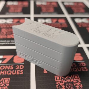 Barriere anti sortie de piste slot car grise